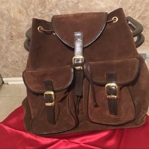 Backpack Large Suede by Geier Wally